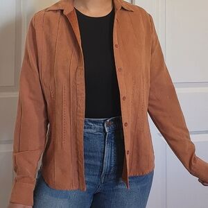 Rust Button-Up Shirt